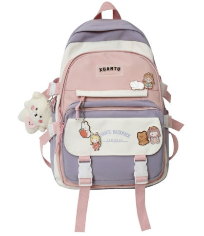 Korean Style Fashion All-match Large Capacity Backpack