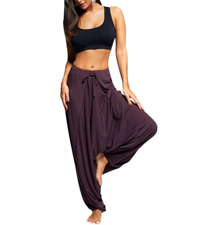 Casual Loose Hippie Balloon Pants Drop Harem