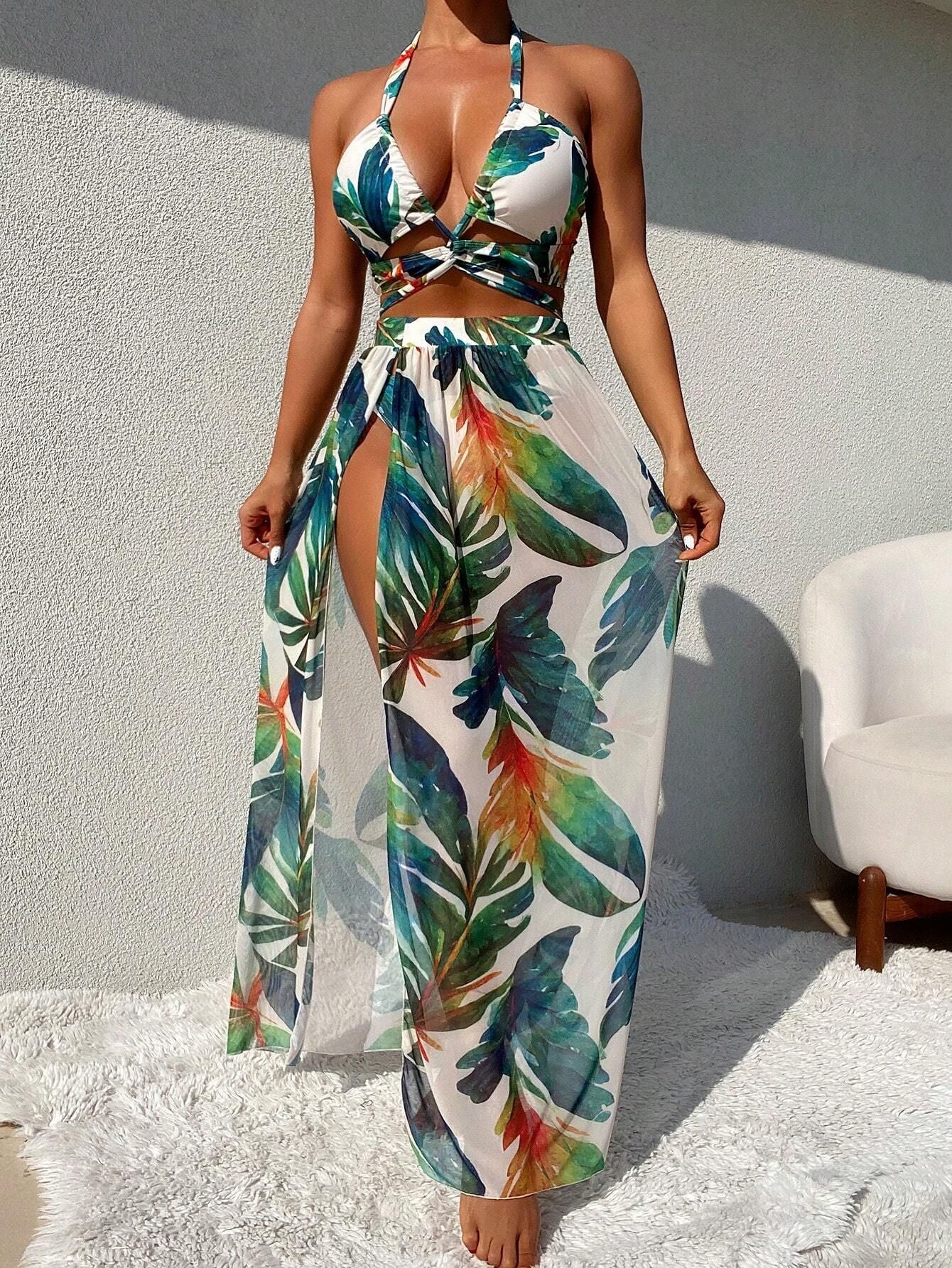 Split Summer Beach Sexy Swimsuit