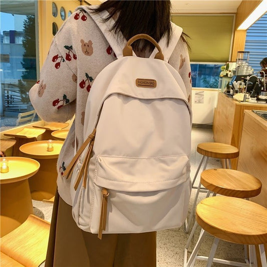 Women's Fashionable Temperament Large Capacity Backpack