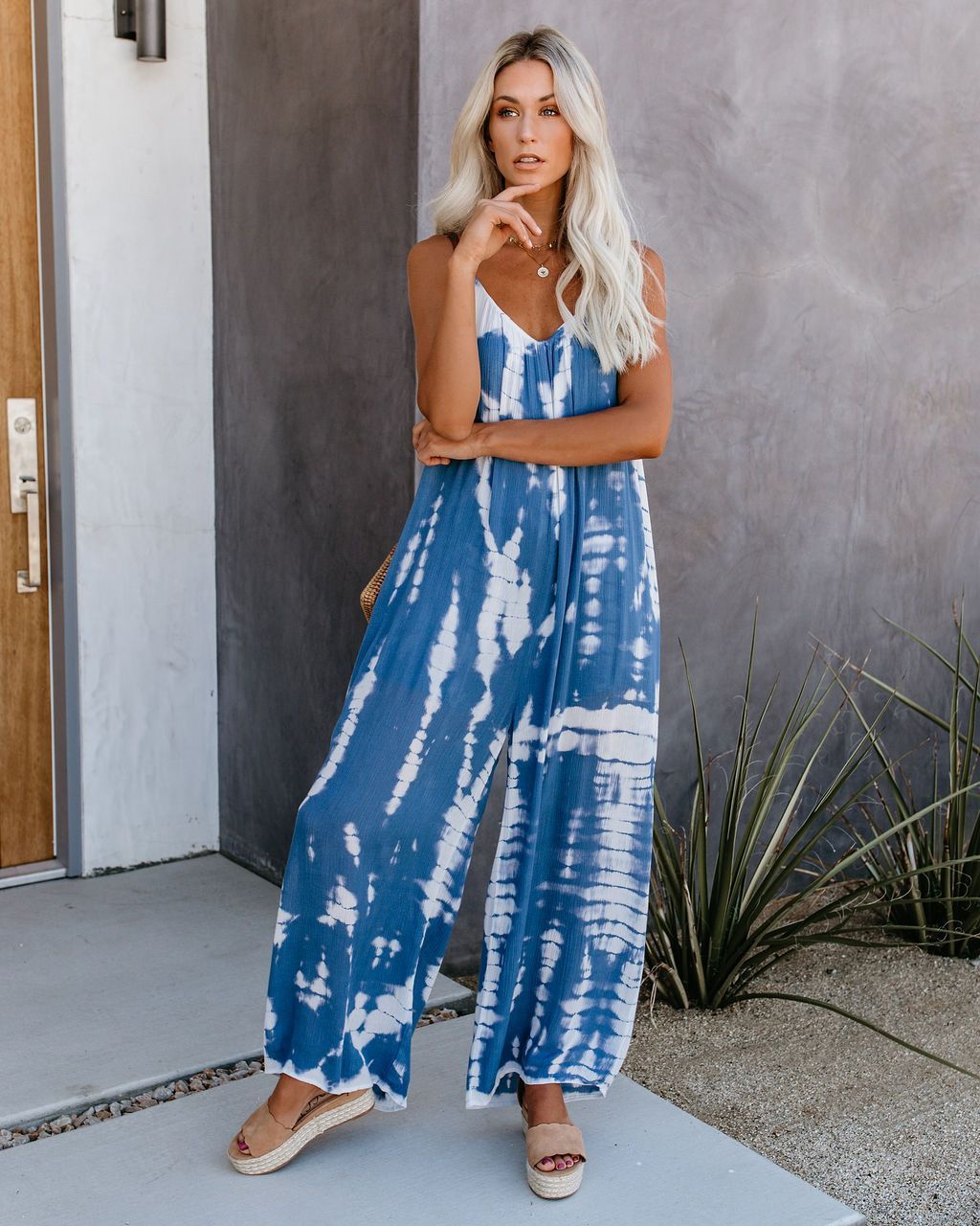 Combinaison Tie-Dye Pantalon ample