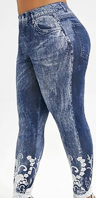 Denim Bottom Pants