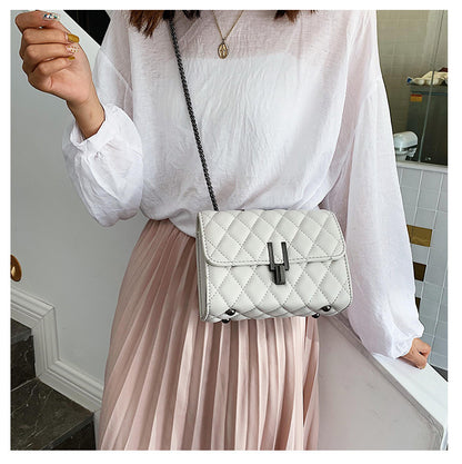 Lingge chain bag women fashion one shoulder sweet lady messenger bag