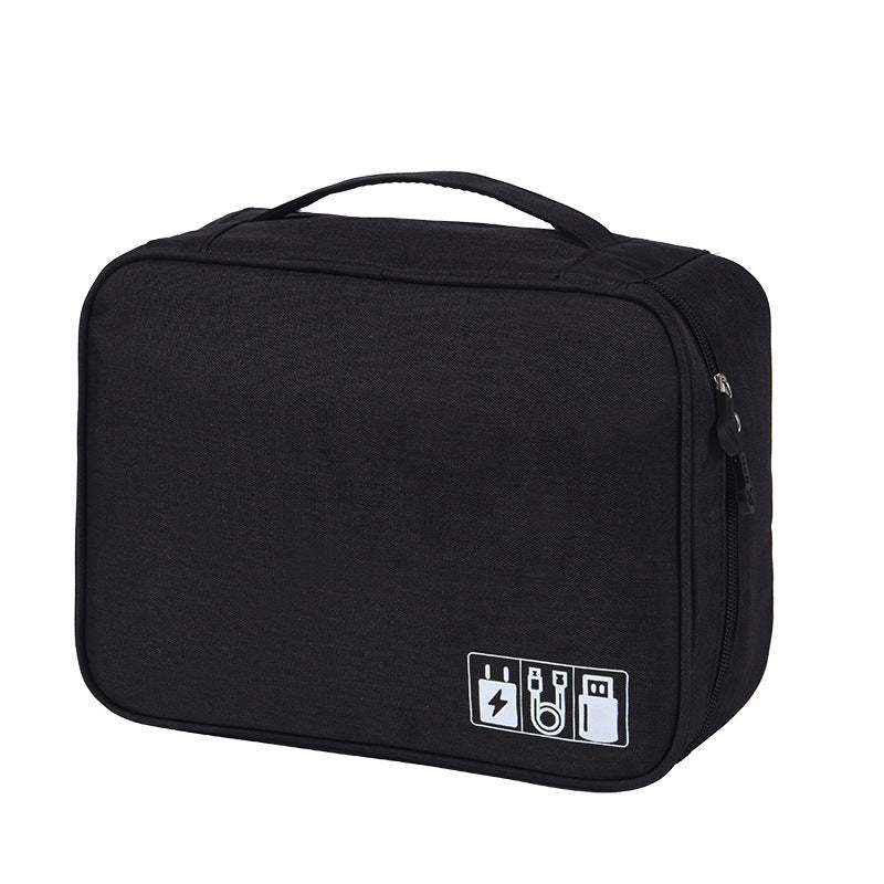 Electronic storage bag cationic polyester data cable storage bag Multi-function digital package