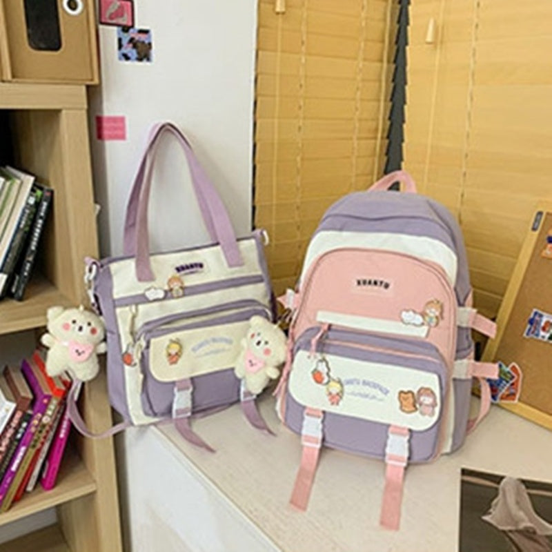 Korean Style Fashion All-match Large Capacity Backpack