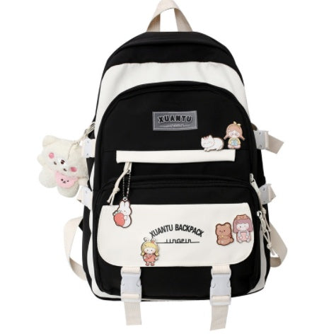 Korean Style Fashion All-match Large Capacity Backpack