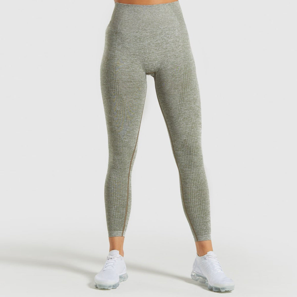 Pantalon de sport en jacquard sans couture pour femme