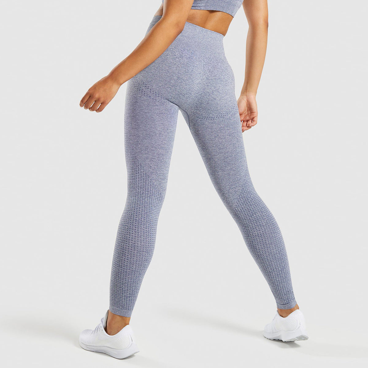 Pantalon de sport en jacquard sans couture pour femme