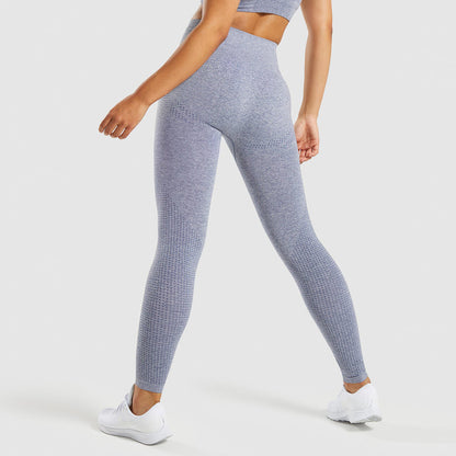 Pantalon de sport en jacquard sans couture pour femme