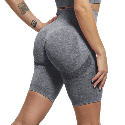 Vêtements à séchage rapide Leggings de course à pied et de fitness à cinq points