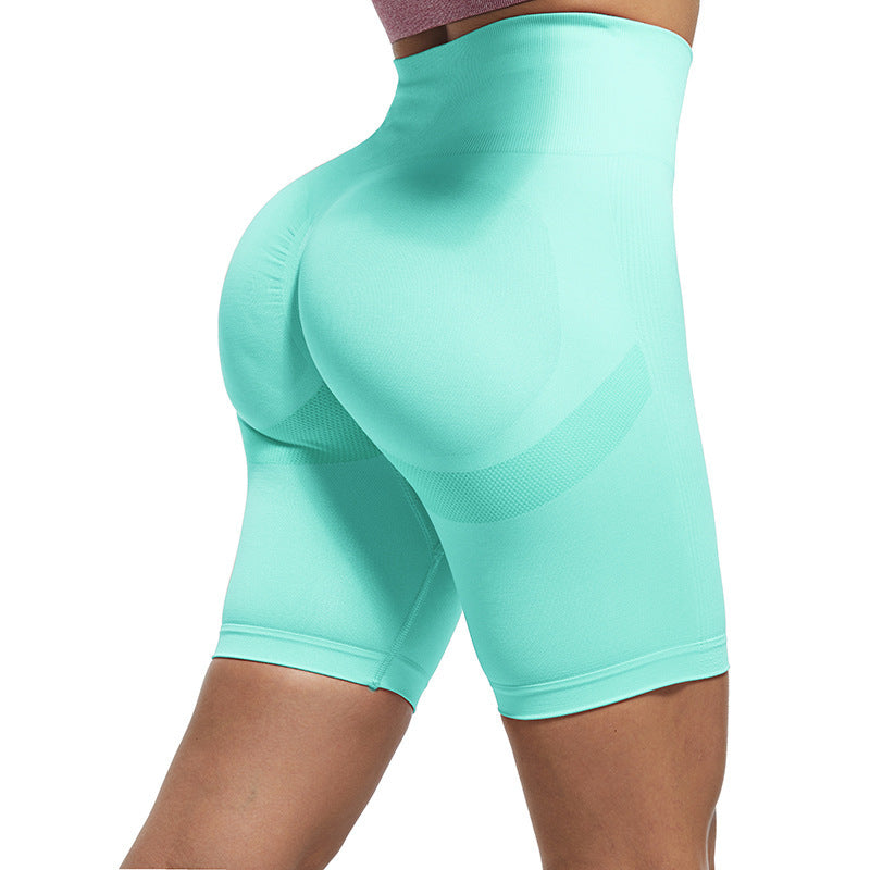 Vêtements à séchage rapide Leggings de course à pied et de fitness à cinq points