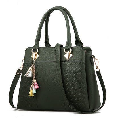 Single Shoulder Diagonal Women Bag Multicolor PU Women's