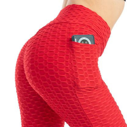 Legging slim à haute élasticité pour femme, rehaussant les hanches et absorbant la transpiration