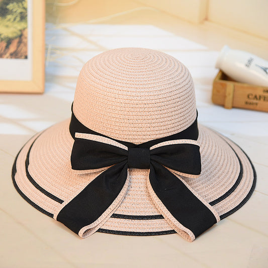 Chapeau de protection solaire pour femme Chapeau de plage à grand bord