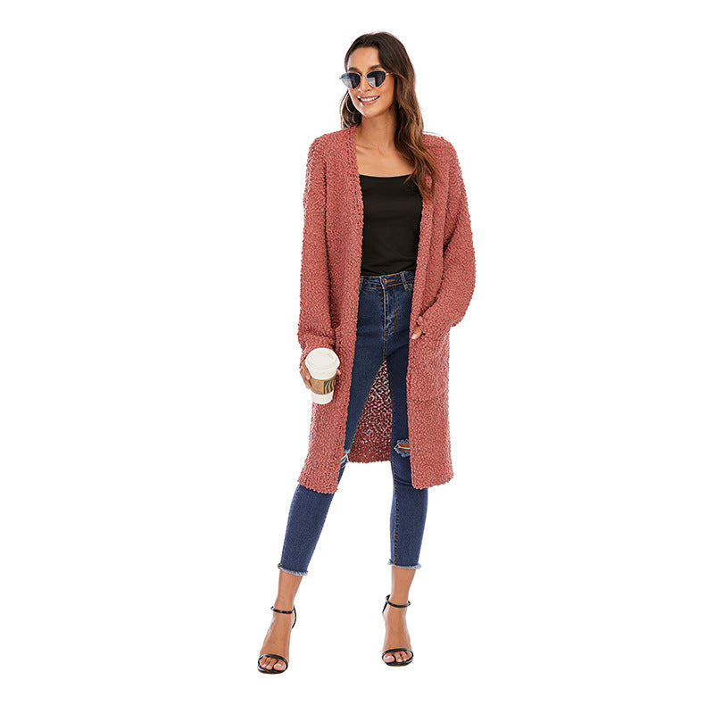 Women's Long Sweater Cardigan Jacket