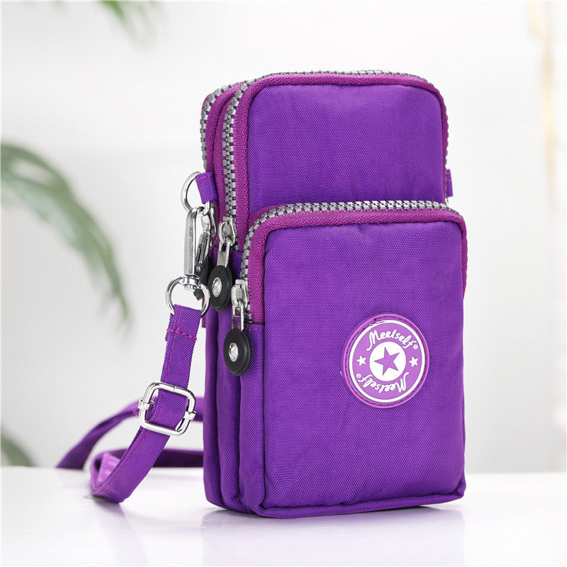 Sac messager pour femme, porte-monnaie, sac de poignet suspendu au cou, sac de course vertical mini