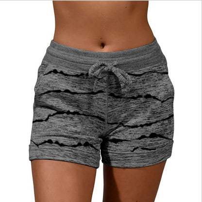 Casual Sports Waist Elastic Women's Shorts