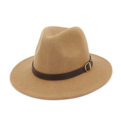 Australien Filz Wollhut Breite Krempe Vintage Jazz Fedora Hut