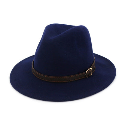 Australien Filz Wollhut Breite Krempe Vintage Jazz Fedora Hut