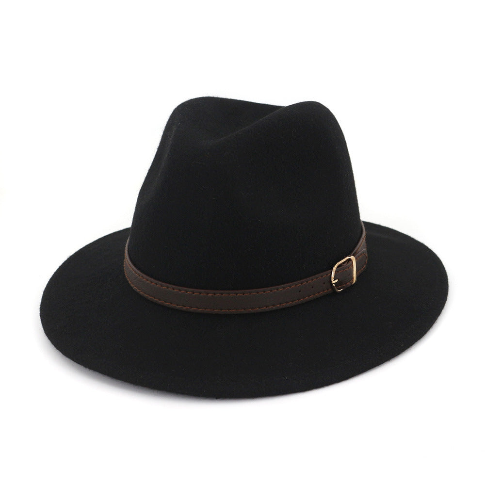 Australia Felt Wool Hat Wide Brim Vintage Jazz Fedora Hat