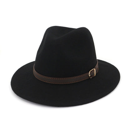 Australien Filz Wollhut Breite Krempe Vintage Jazz Fedora Hut