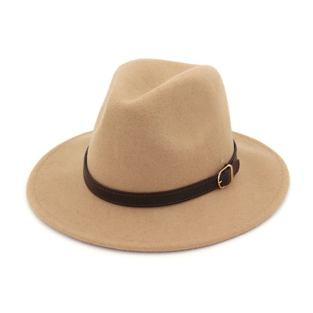 Australia Felt Wool Hat Wide Brim Vintage Jazz Fedora Hat