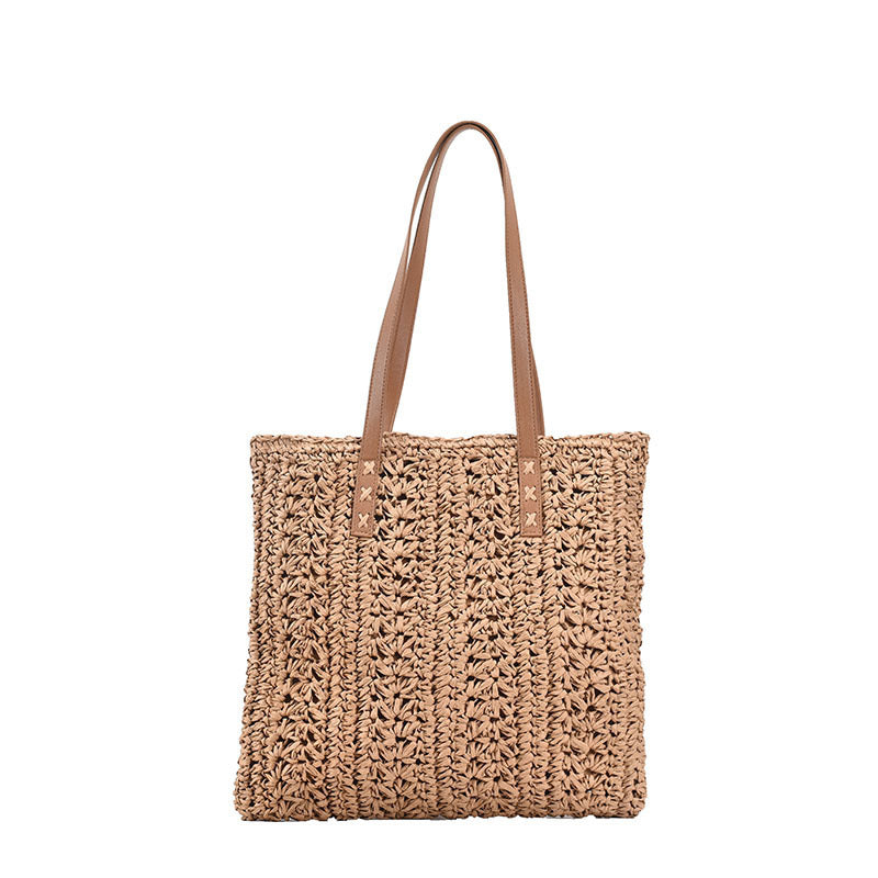 Hand-knitted Female Bag Simple Korean Style One-shoulder Armpit Bag