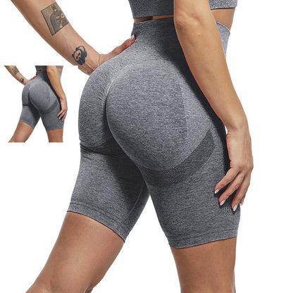 Vêtements à séchage rapide Leggings de course à pied et de fitness à cinq points