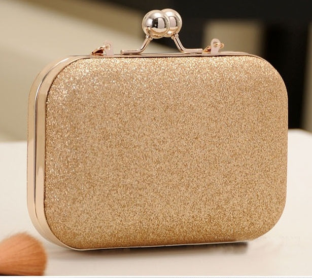 Women Handbag Evening Bags For Party New Women Chain Shoulder Bag Ladies Fashion Gold Clutch Box Bag Women Messenger