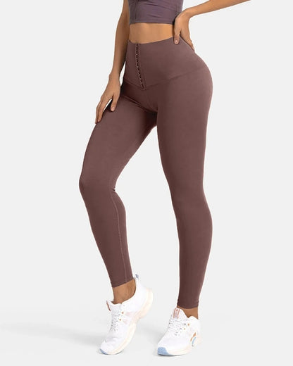 Pantalon de yoga taille haute extensible