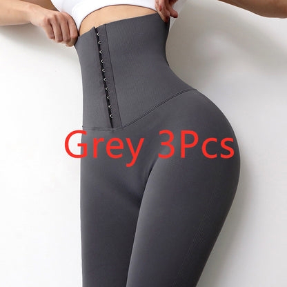 Pantalon de yoga taille haute extensible