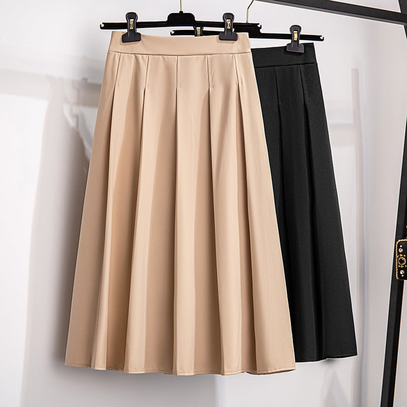 A- Line Skirt Slimming And Fashionable Summer Skirt Fat Sister Plus Size