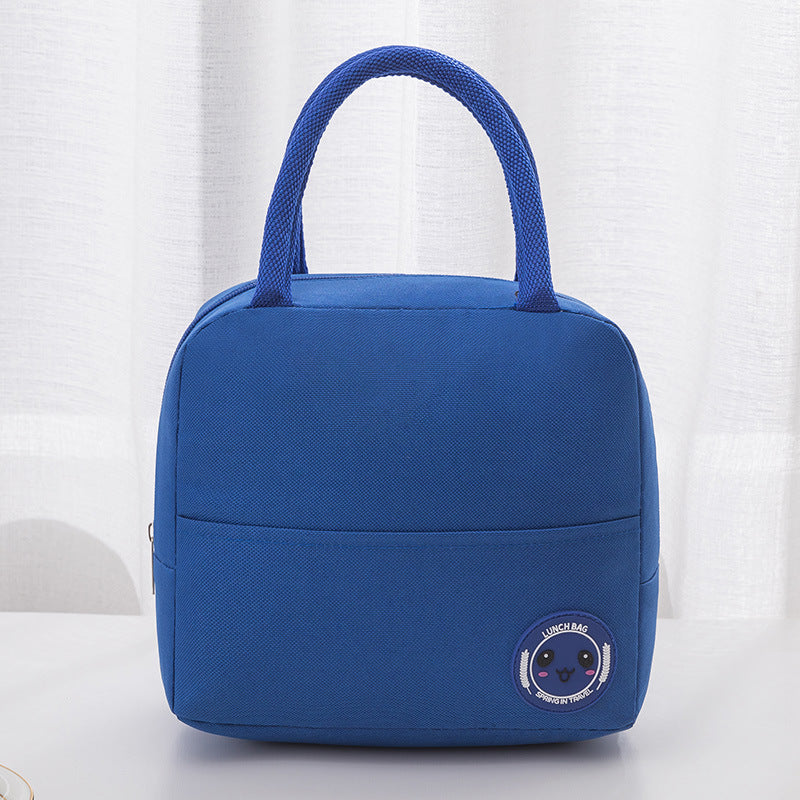 Sac à main portable en tissu Oxford Bento épais avec isolation thermique