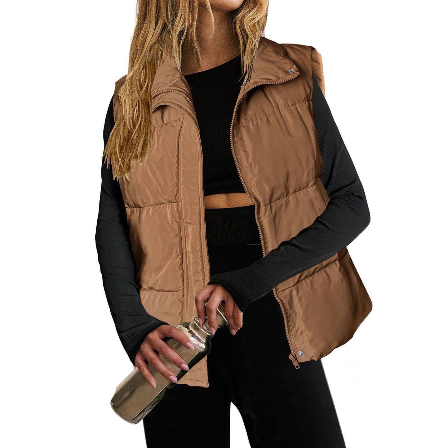 Manteau Veste Gilet Avec Poches