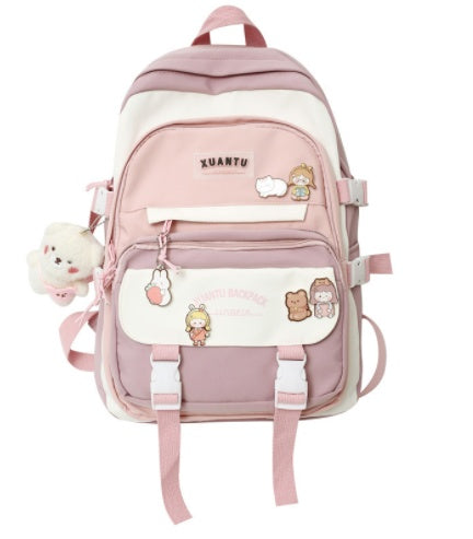 Korean Style Fashion All-match Large Capacity Backpack