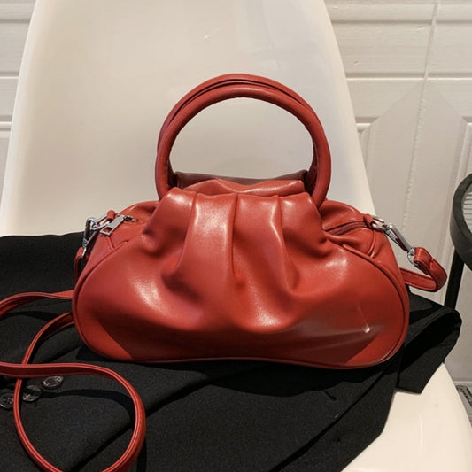 Sac messager à bandoulière rétro pour femme