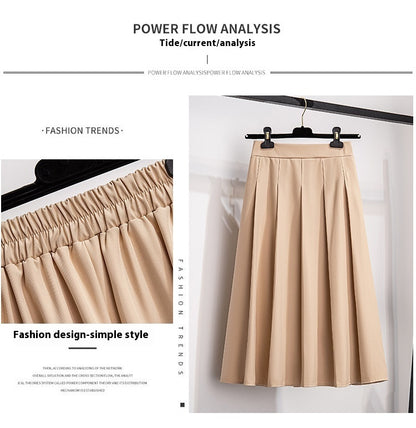 A- Line Skirt Slimming And Fashionable Summer Skirt Fat Sister Plus Size