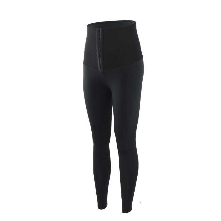 Pantalon de yoga taille haute extensible