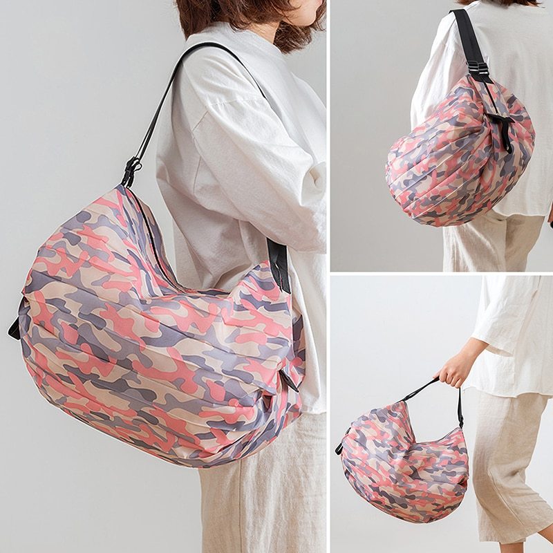 Sac fourre-tout extensible de grande capacité et pliable pour le rangement