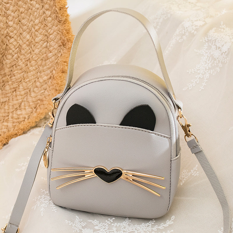 All-match Ladies Backpack Casual Cat Ears