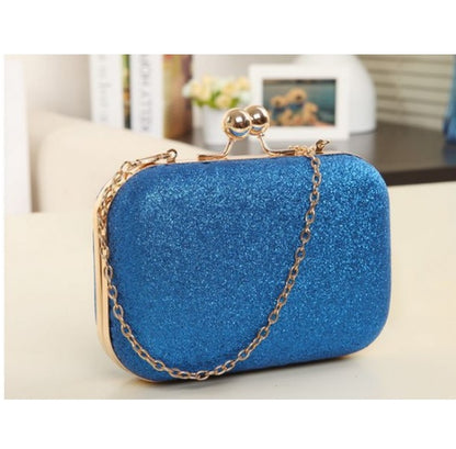 Women Handbag Evening Bags For Party New Women Chain Shoulder Bag Ladies Fashion Gold Clutch Box Bag Women Messenger