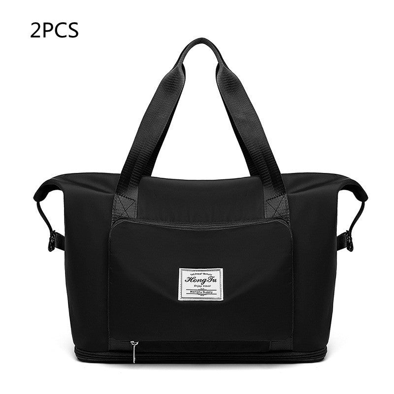 Sacs de sport pliables de grande capacité pour femmes, sac à bandoulière pour entraînement, voyage, sac à main, sac fourre-tout pour yoga et sport