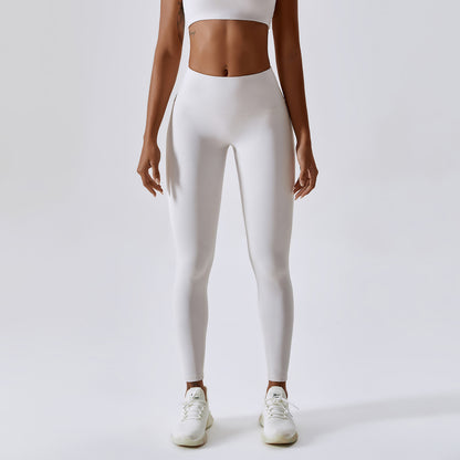 Pantalon de sport moulant taille haute à séchage rapide pour femme