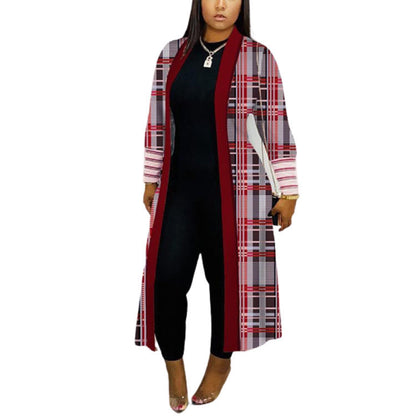 Coat Long Sleeve Stitching Loose Commuter Trench Coat