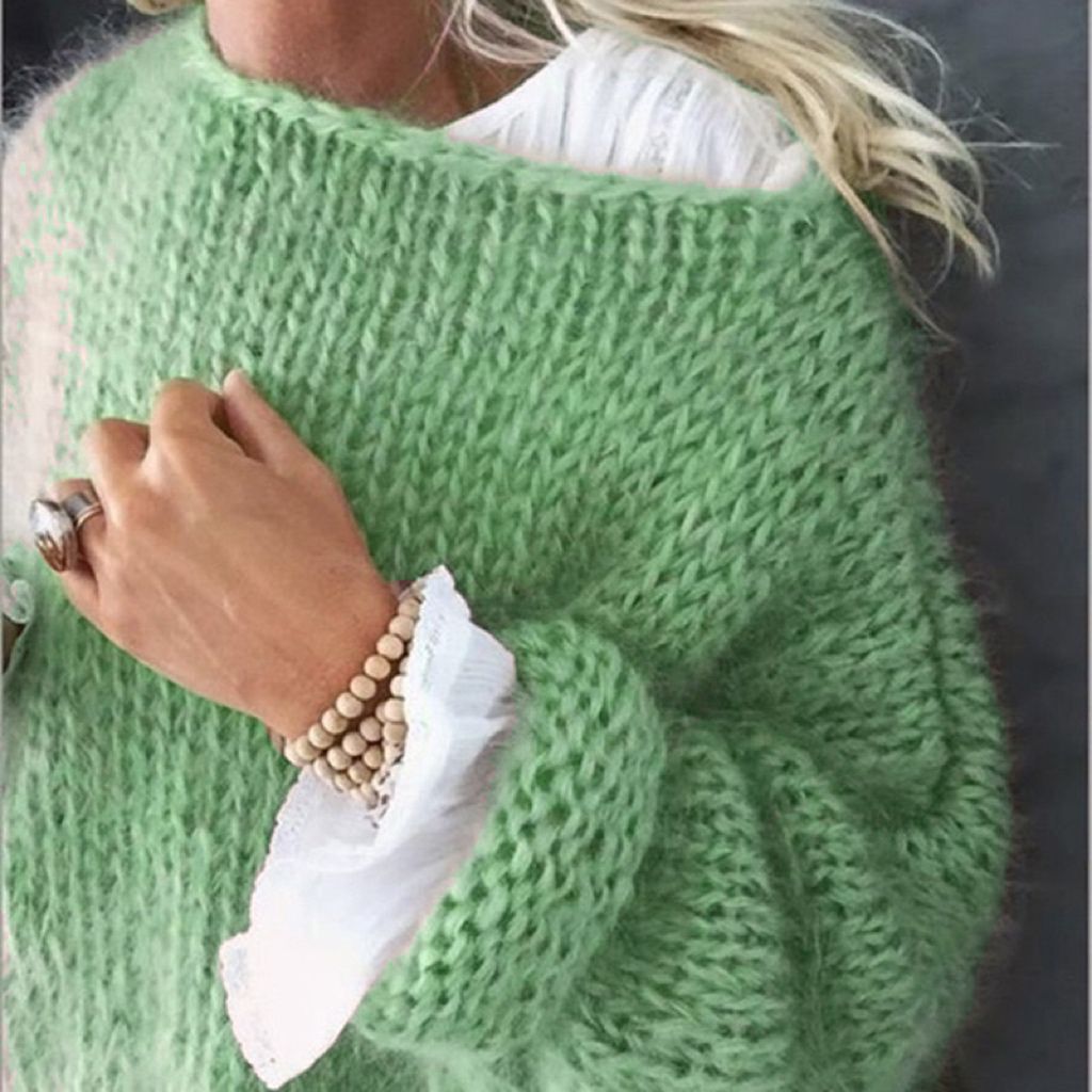 Sweater women autumn and winter knitted women's sweater