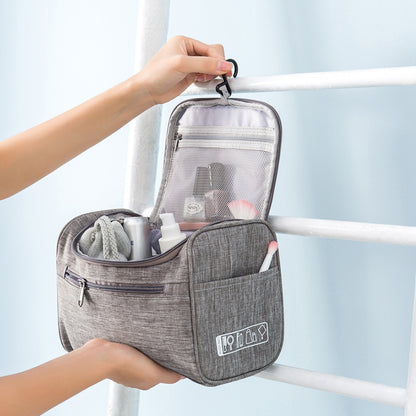 Portable Travel Large Capacity Hook Wash Cosmetic Bag