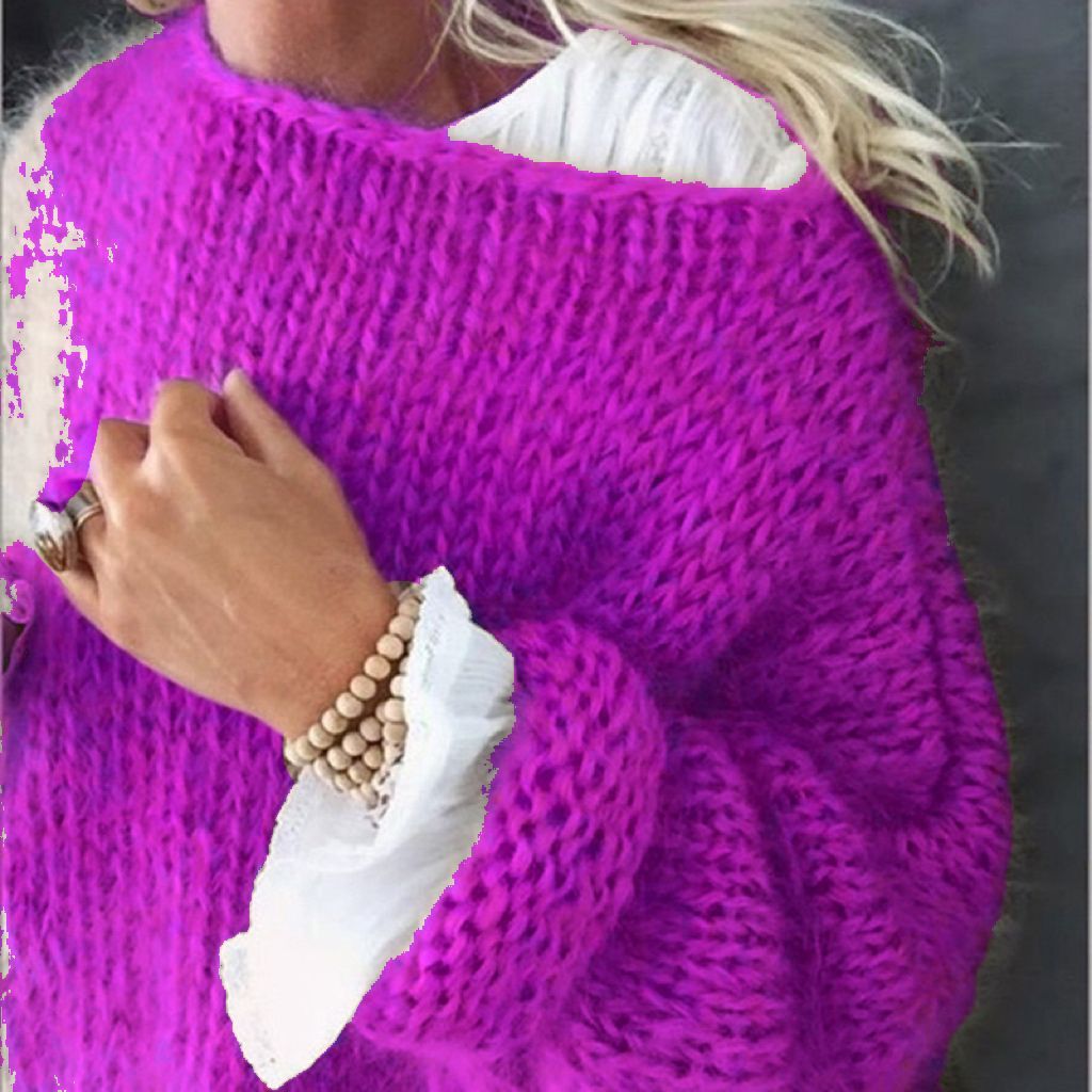 Sweater women autumn and winter knitted women's sweater