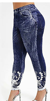 Denim Bottom Pants