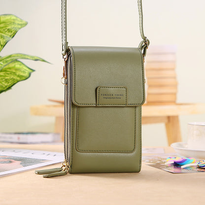 Sac messager mignon pour téléphone portable à écran tactile pour femme