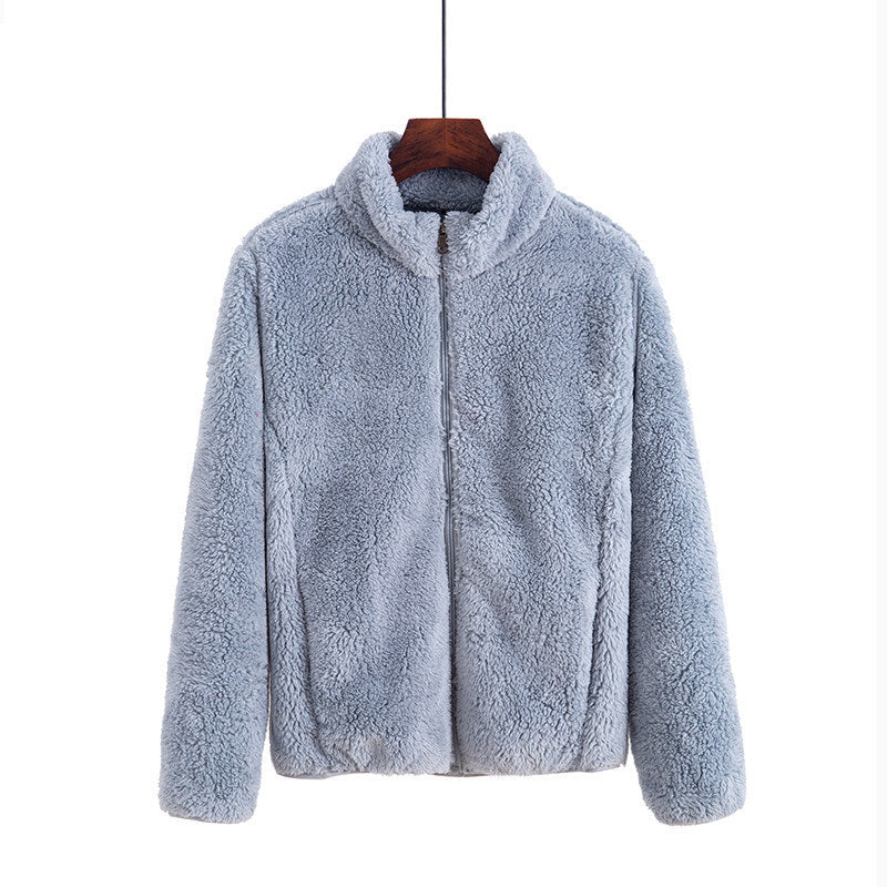 Double-sided Fleece Sweater Women's Warm Thickened Outdoor